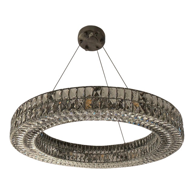 Restoration Hardware Spiridon Ring Chandelier For Sale
