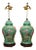 Chinese Famillie Rose Table Lamps - A Pair For Sale