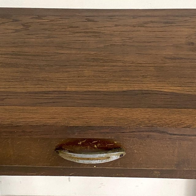 Small Vintage Desk in Wood, 1950s For Sale - Image 6 of 12