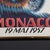 A superb vintage 20th-century framed poster of the monaco grand prix, designed by bernard minnie. It features the winning...