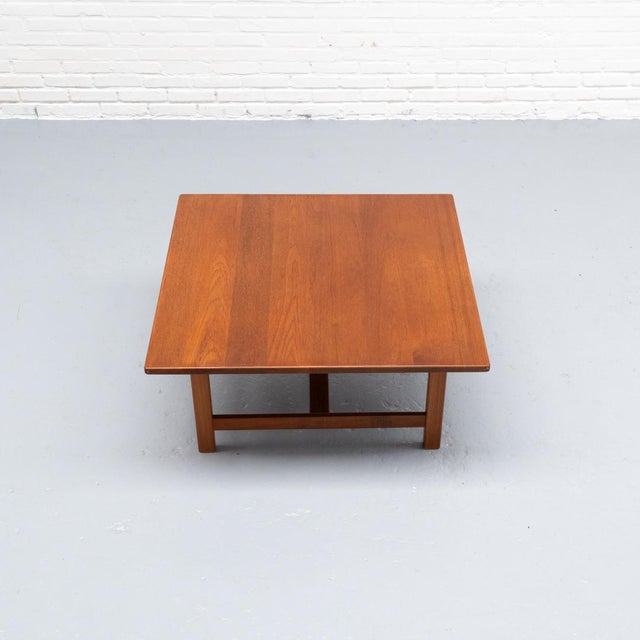 KP Møbler Teak Coffee Table by Kurt Østervig for KP Møbler, 1960s For Sale - Image 4 of 10