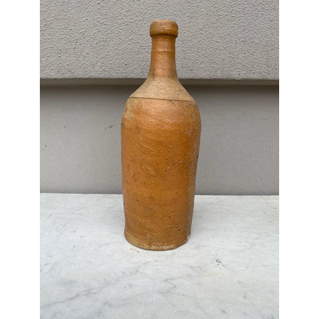 19th Century French Pottery Cider Bottle From Normandy For Sale In Austin - Image 6 of 6