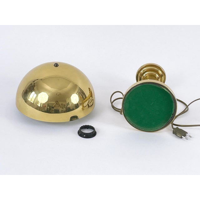 Mid-Century Modern Brass Table Lamp from WSB, Germany, 1970s For Sale - Image 17 of 18