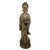 1940s Mid 20th Century Antique Chinese Bronze Western Three Saints Buddha Statue For Sale - Image 5 of 17