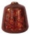 Sharma Crimson Gold Slanted Vase- Medium For Sale