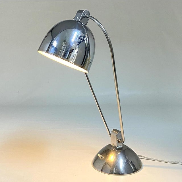 Modern Jumo Desk Lamp by Yves Jujeau and André Mounique, 1930s For Sale - Image 3 of 18