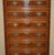 Gold Burr Walnut Tallboy Chest of 10 Drawers For Sale - Image 8 of 18