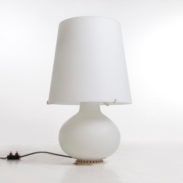 Fontana Arte Glass Model 1853 Table Lamp by Max Ingrand for Fontana Arte, 1960s For Sale - Image 4 of 12