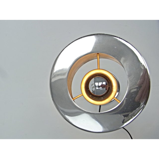 Vintage Chromed Table Lamp from Gunter Lambert, 1990s For Sale - Image 9 of 10