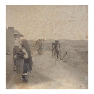 Early 20th Century Native American Pueblo Photograph For Sale