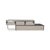 Cream and Black Wood and Chrome Sideboard from Misura Emme For Sale - Image 14 of 16