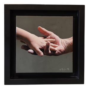 Filippo Manfroni, My Sun, Oil on Canvas