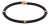 Men's Fashion Style Black Steel & Gold Bracelet For Sale