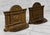 Art Deco Antique Neoclassical Cast Iron "Penelope at Her Loom" Library Bookends - A Pair For Sale - Image 3 of 9