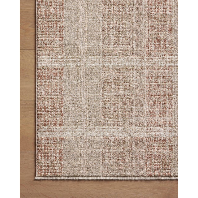 2020s Angela Rose x Loloi Ember Clay / Sand 3'-6" x 5'-6" Accent Rug For Sale - Image 5 of 7