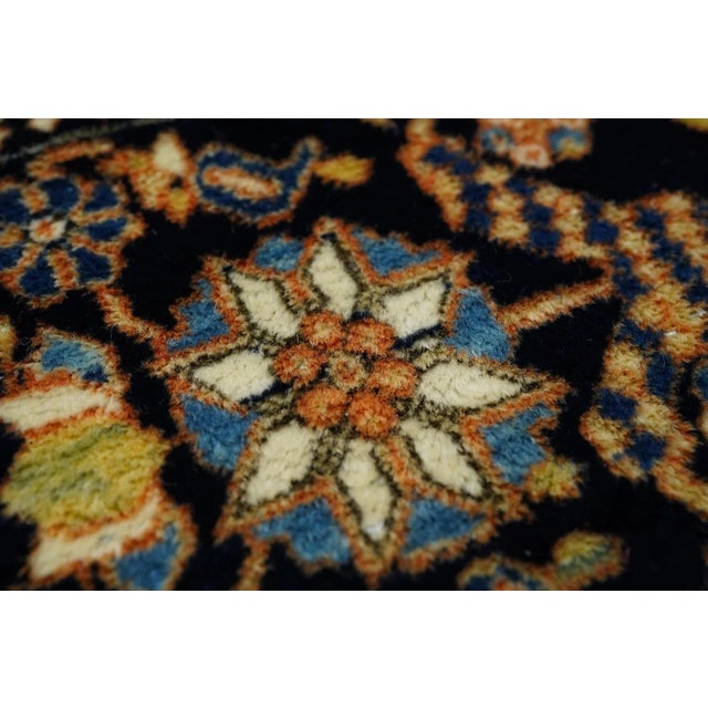 Antique Mohtasham Kashan Rug 3'11'' x 6'7'' For Sale - Image 9 of 12