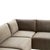 2020s Willow Taupe Modular 5-Piece Performance Velvet L Sectional For Sale - Image 5 of 7