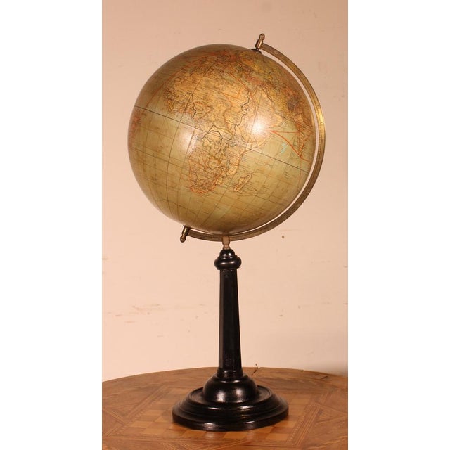 Large Terrestrial Globe from by Handels Und Verkehrsglobus For Sale - Image 13 of 13