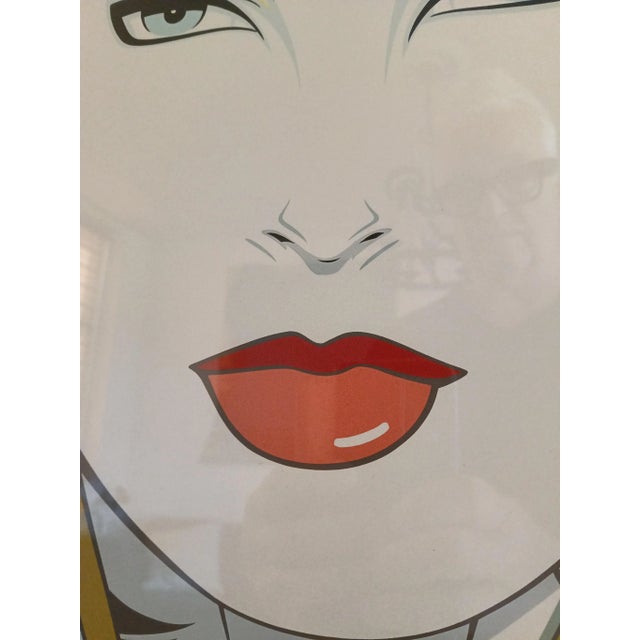 1980s Patrick Nagel, Pop Art Redhead Woman, 1985, Print For Sale - Image 5 of 9