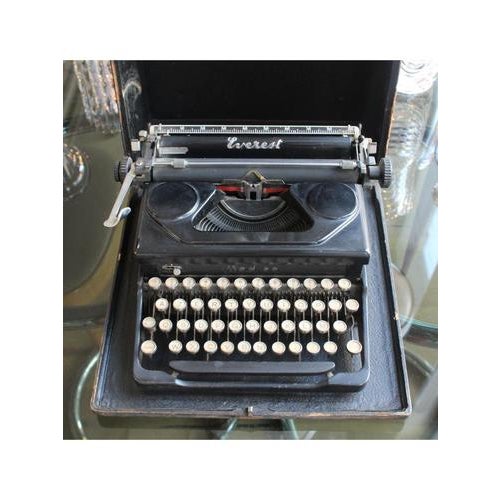 Everest Typewriter from La Serio, 1940s For Sale - Image 6 of 13