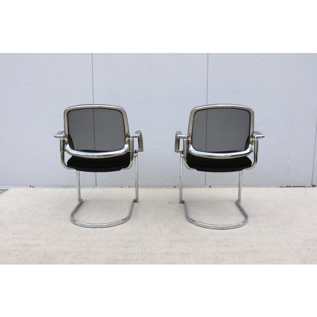Modern Minimalist Topstar Open 30 Stacking Guest Chairs Made in Germany - A Pair For Sale - Image 10 of 18