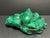 Late 20th Century Carved Solid Malachite Stone Animal Sculpture For Sale - Image 5 of 11