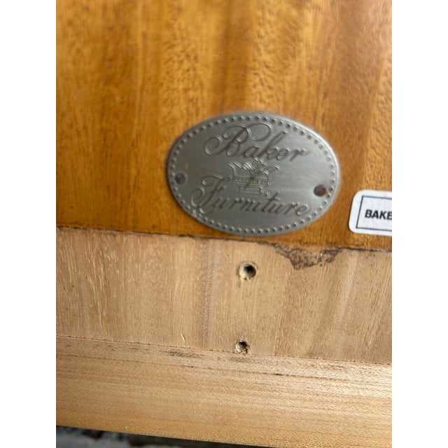 1990s Baker Maple Queen Sleighbed For Sale - Image 5 of 10