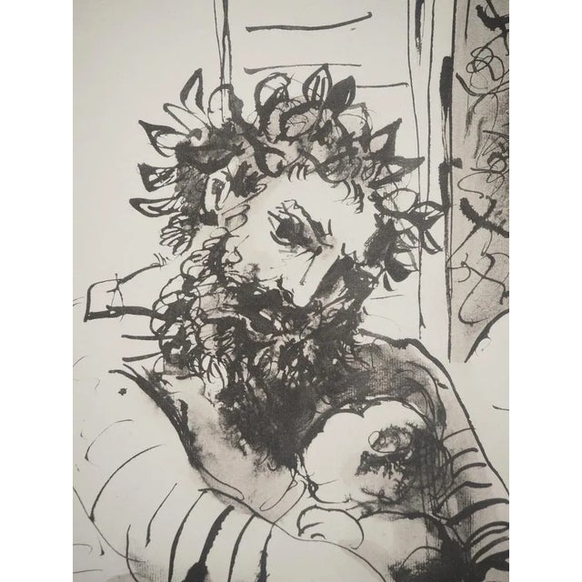 Modern Pablo Picasso, The Ancient Family, Lithograph and Stencil For Sale - Image 3 of 6