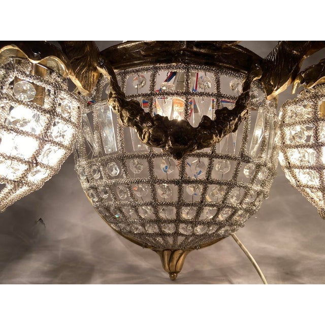 Circa 1980 French Louis XVI Gold Bronze Wall Lamps/ Sconces – Pair For Sale - Image 14 of 18