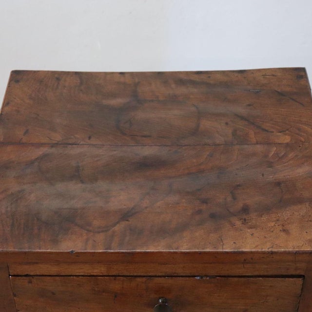 Antique Walnut Nightstand, Early 1700s For Sale - Image 11 of 17