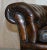 Antique Victorian Chesterfield Tufted Brown Leather Sofa with Feather Filled Cushions For Sale - Image 4 of 18