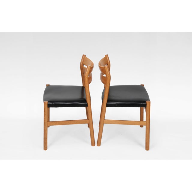 BM1 Dining Chairs by Børge Mogensen for C.M. Madsen, Denmark, 1960s, Set of 4 For Sale - Image 3 of 6