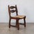 Wood Vintage French Oak Dining Chairs in the Style of Guillerme & Chambron, Set of 6 For Sale - Image 7 of 16