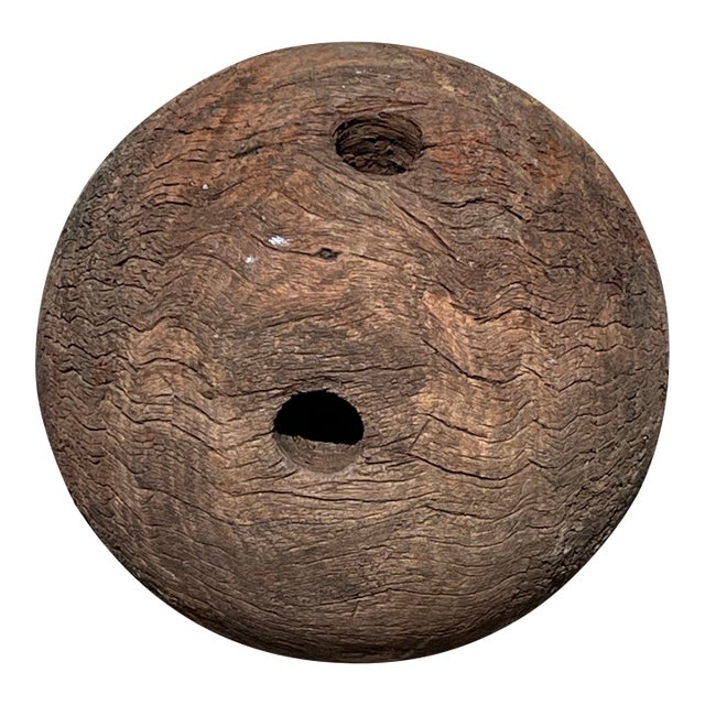 Antique Bowling Ball, Circa Late 1800’s For Sale