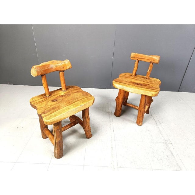 Brutalist Dining Chairs, 1960s, Set of 6 For Sale - Image 9 of 12