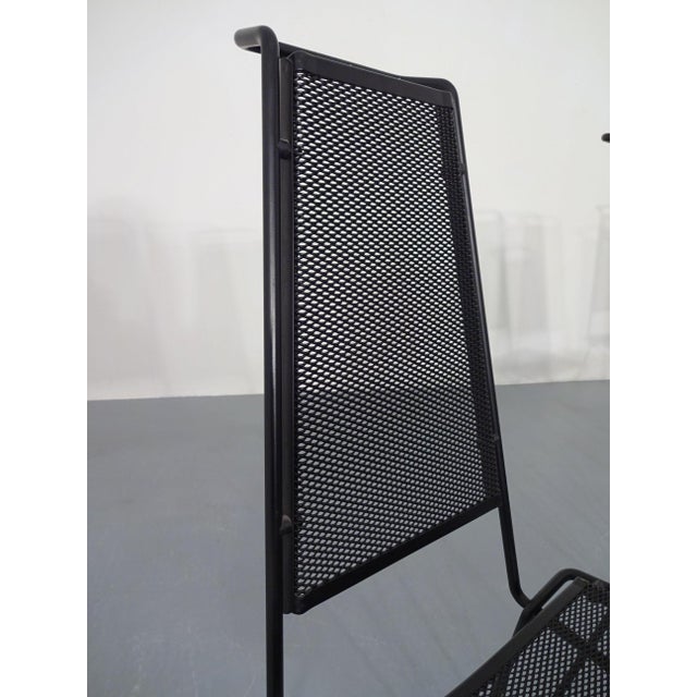 Metal Chairs from Rolf Rahmlow, Germany, 1980s, Set of 4 For Sale - Image 11 of 17