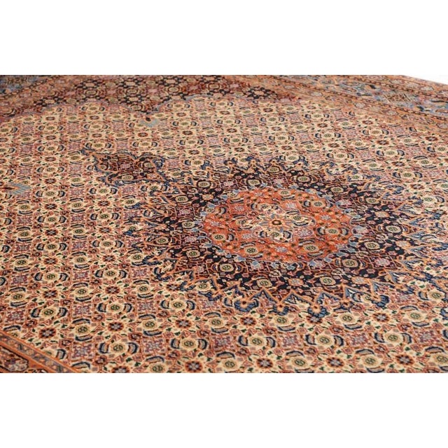 Textile Moud Rug with Floral Design For Sale - Image 7 of 11