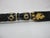 Alligator Carved Wood Gold Leaf Amber Inlaid Black Lacquer Walking Stick Cane For Sale - Image 14 of 18