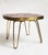 Red Mid-Century Modern Mosaic and Brass Side Table with Hair Pin Legs by Ilse Möbel, 1950s For Sale - Image 8 of 13