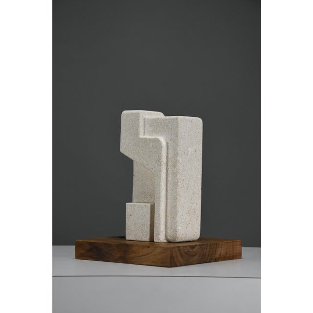 Beige Cabiddu Alberto, Fragments II Sculptural Study, 1998, Vicenza Stone For Sale - Image 8 of 11