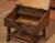 18th Century French Carved Walnut Desk on Legs With Slant Top and Inside Storage For Sale - Image 4 of 10