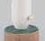 Ceramic Table Lamp in Pleated Lampshade by Fratelli Fanciullacci for Le Klint, Italy, 1970s For Sale - Image 4 of 10
