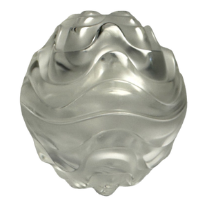 Lalique Hand Crafted French Crystal Vibrations Box - France