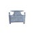Late 20th Century Late 20th Century Pair of Pencil Reed Bamboo Pagoda Twin Headboards White Washed. For Sale - Image 5 of 10