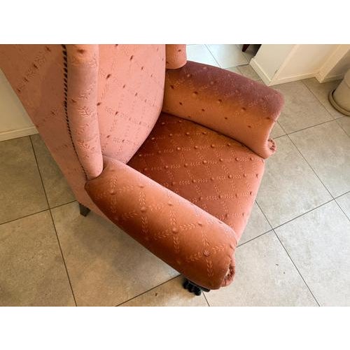 Historicism Wingback Armchair, 1880s For Sale - Image 10 of 13