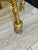 Vintage Italian Hollywood Regency Gilt Metal Rope & Tassel Vanity Stool For Sale - Image 10 of 10