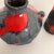 German Ceramic Vases from Marei, 1970s, Set of 2 For Sale - Image 10 of 17