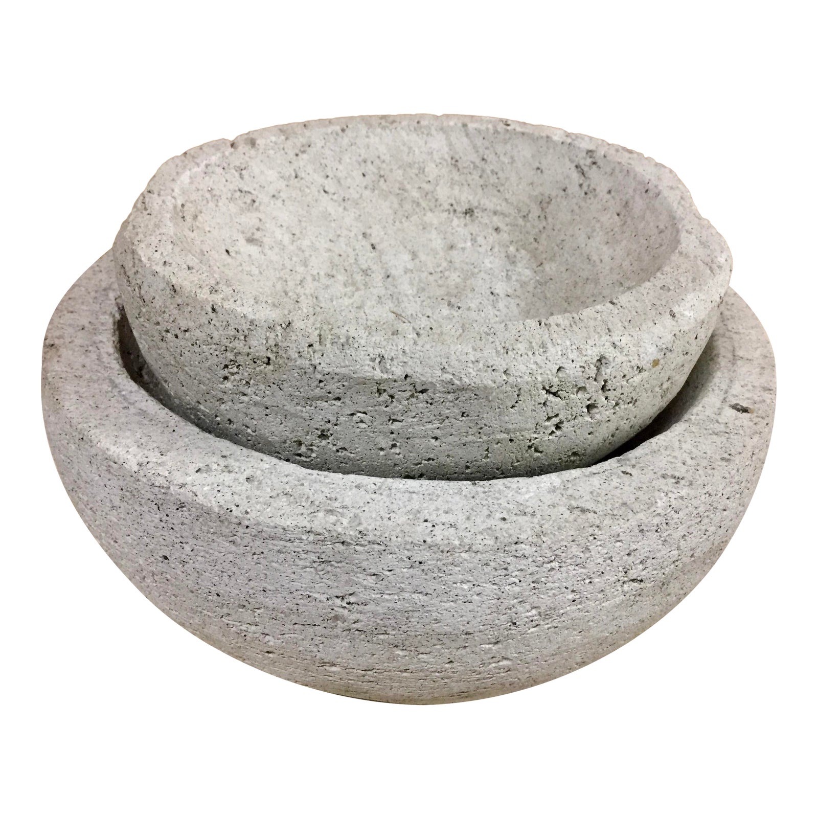 Lava Rock Stone Bowls Set of 2 Chairish