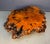 Wood Vintage 1970s California Redwood Burl Live Edge Coffee Table on Redwood Stump Base For Sale - Image 7 of 15