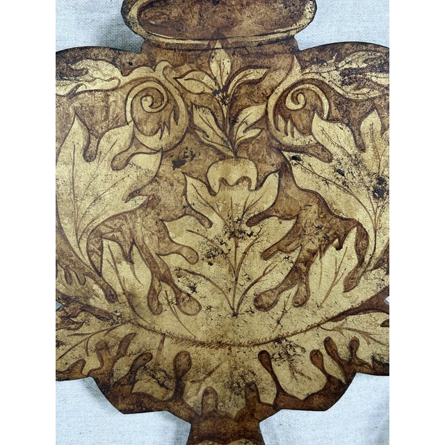 Painted Wrought‑Iron Panels by Slayman Forge — Pair (1995) For Sale - Image 6 of 12